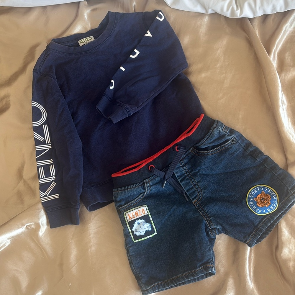 Kenzo Shorts and Sweater